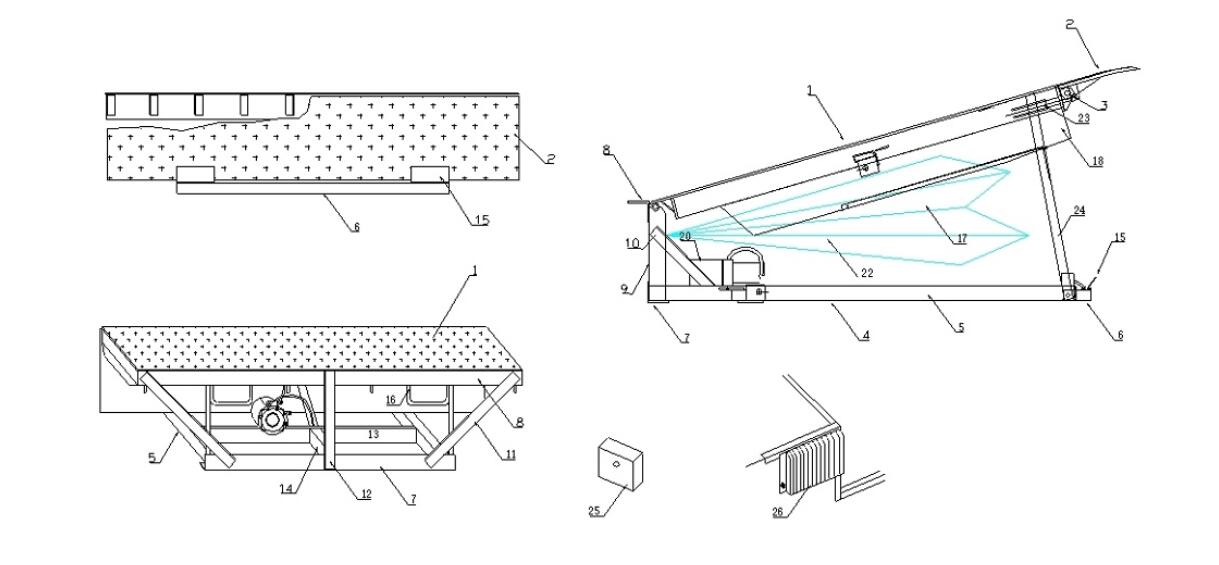 气袋式高度调节板(图1) 气袋式高度调节板(图1)