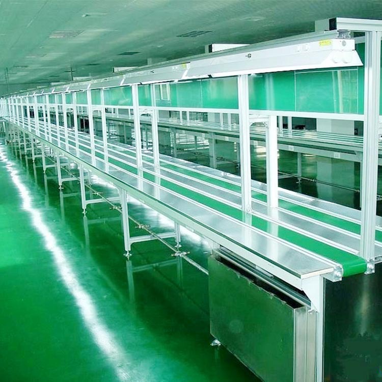 车间流水线生产线 防静电组装线倍速线 装配皮带线